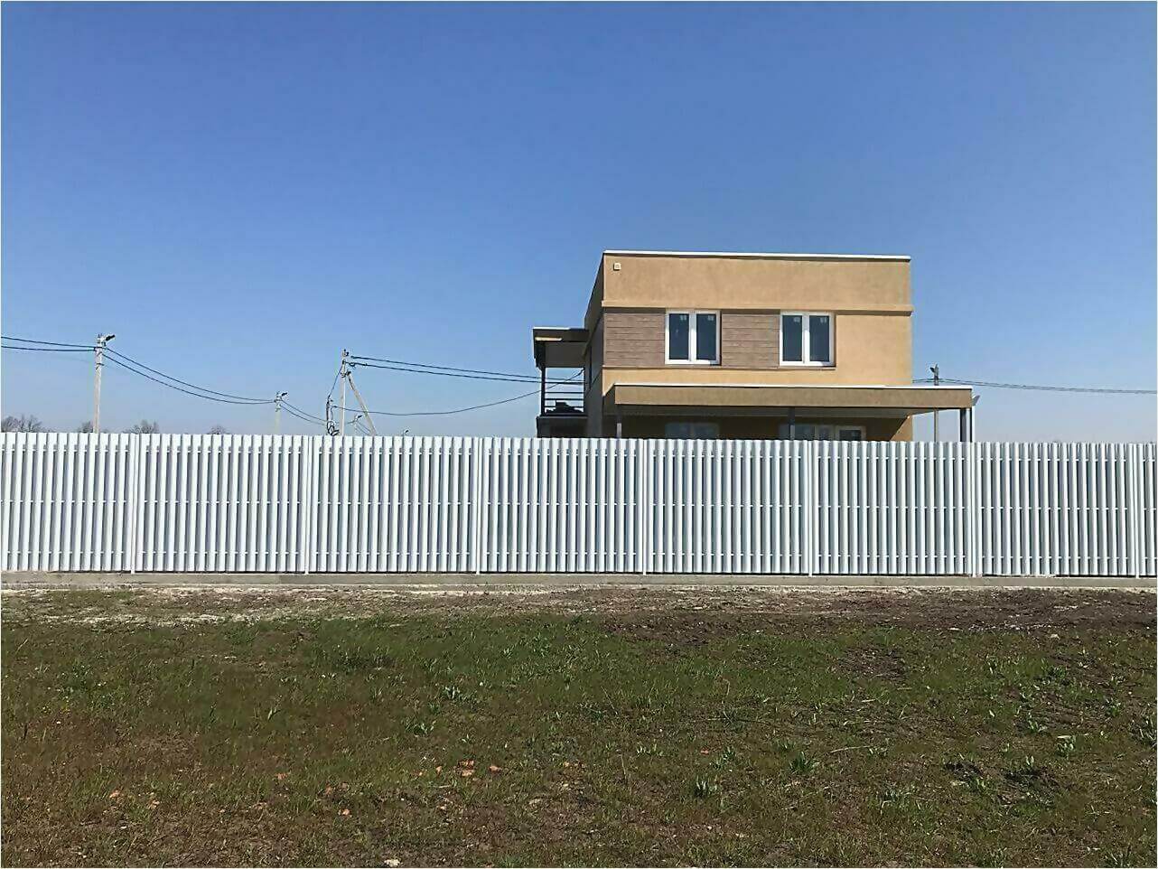 забор из штакетника 95м фото6 в Уфе