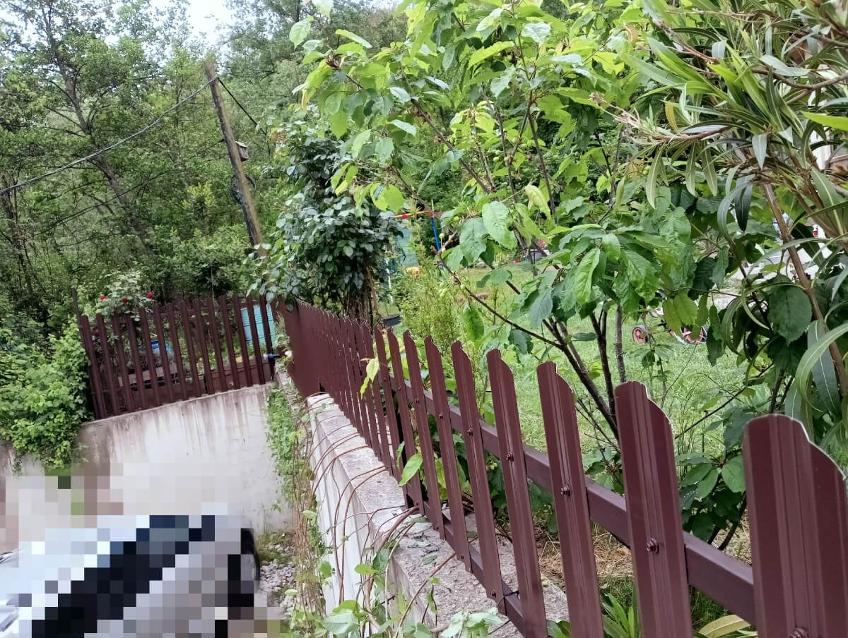 Забор из евроштакетника 18м RAL8017/8017 Шоколад двусторонний фото 1 в Уфе